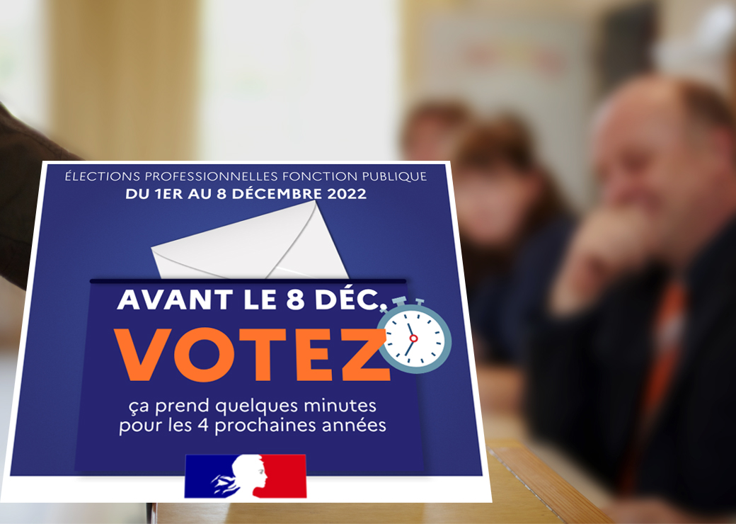 Fonction publique top départ pour les élections professionnelles